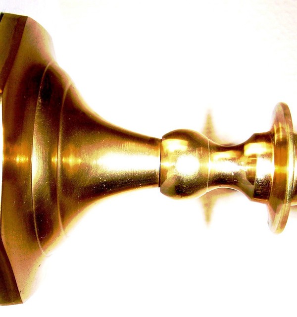 C. A. Hoffman  'Heavens Doorknob In Bronze', created in 2008, Original Drawing Pencil.