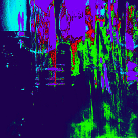 C. A. Hoffman: 'Nexium Teleport Complete', 2009 Color Photograph, Abstract. 