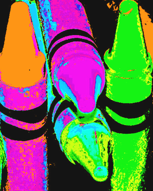 Artist C. A. Hoffman. 'Pick Your Colors VIII' Artwork Image, Created in 2009, Original Drawing Pencil. #art #artist