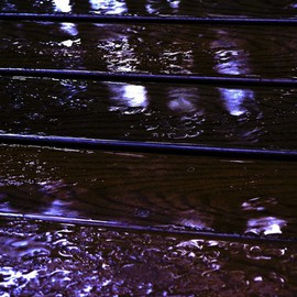 C. A. Hoffman: 'Purple Refrain', 2008 Color Photograph, Abstract. 