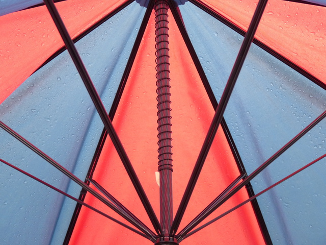 Artist C. A. Hoffman. 'Red Tent Overhead' Artwork Image, Created in 2013, Original Drawing Pencil. #art #artist