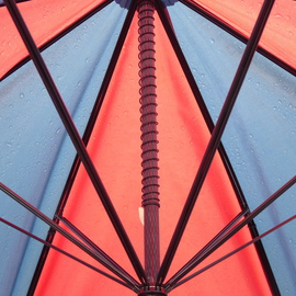 Red Tent Overhead By C. A. Hoffman