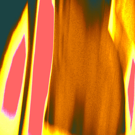 C. A. Hoffman: 'She Waits With Fire', 2009 Color Photograph, Abstract. 