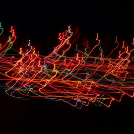 C. A. Hoffman: 'String Theory Onward and Upward', 2009 Color Photograph, Abstract. 