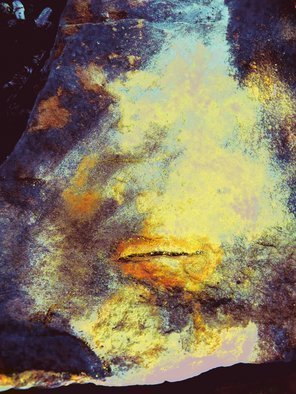 C. A. Hoffman: 'Wisdom Rock', 2011 Color Photograph, Abstract Landscape.   This an original photo that has been digitally- enhanced to create an original work of art. All pieces are available in sizes up to 16 x 20 inches.                                                                                                                                                                    ...