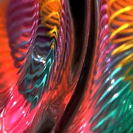 C. A. Hoffman: 'Wormhole Collision II', 2008 Color Photograph, Abstract. 