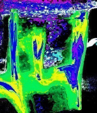 C. A. Hoffman: 'king of purple and blue', 2020 Digital Painting, Abstract. This is an original photo that has been digitally enhanced to create a new and exciting piece of art. ...