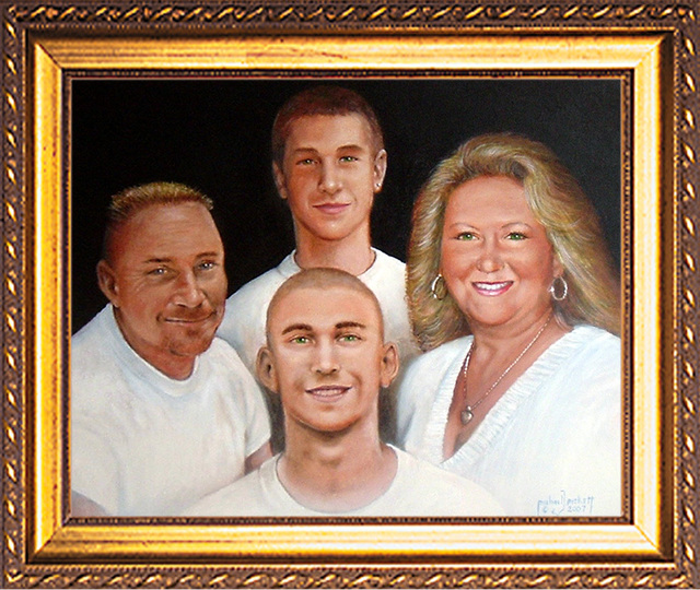 Michael Pickett  'Family Portrait', created in 2007, Original Photography Other.