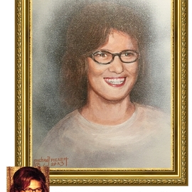 Michael Pickett: 'ruth', 2023 Acrylic Painting, Portrait. Artist Description: portrait of my Sister in acrylic on canvas...