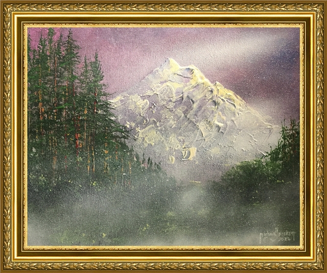 Michael Pickett  'Snowcapped Mountain Three', created in 2022, Original Photography Other.