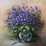 Violets By Nagy Alida