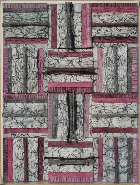 Pierrette Vergne  'Sarments', created in 2010, Original Paper.