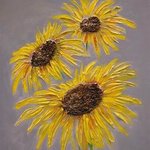 Blue Suede And Sunflowers, Katharina Eltringham