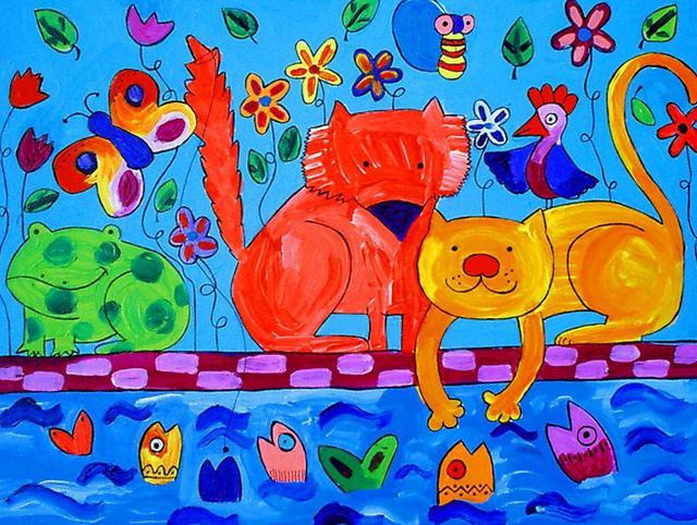Paula Iturriaga  'Animals', created in 2007, Original Illustration.