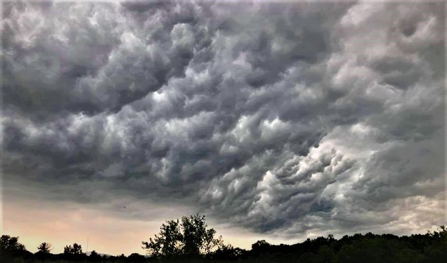 Artist Philip Ozzone. 'Storm Clouds' Artwork Image, Created in 2018, Original Photography Digital. #art #artist