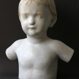 Penko Platikanov: 'Portrait of child ', 2010 Other Sculpture, Portrait. 
