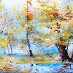 Autumn tenderness By Oleg Poberezhnyi