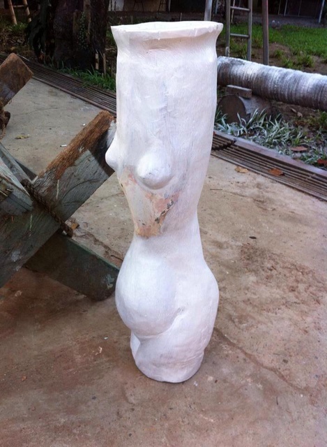 Artist John Paul Dalisay. 'Fertility Series 1' Artwork Image, Created in 2013, Original Sculpture Clay. #art #artist