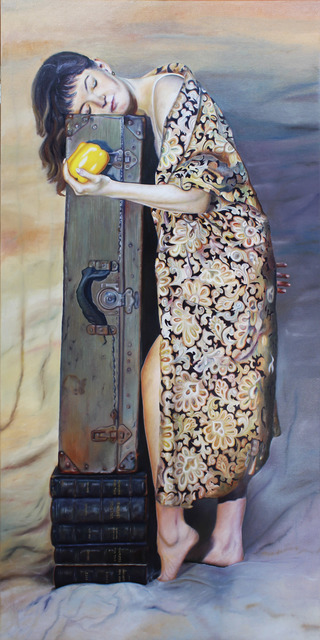 Paul Kenens  '60 Bjork Travel', created in 2019, Original Painting Oil.
