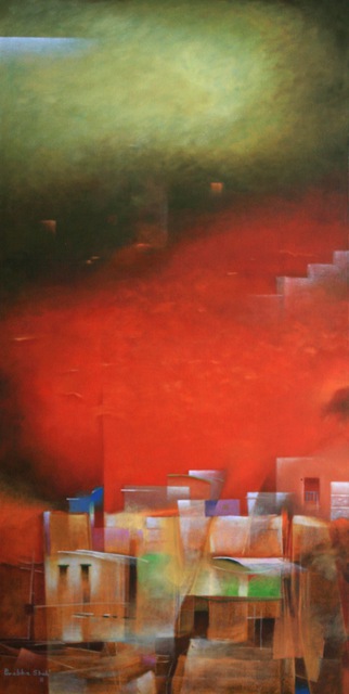 Prabha Shah  'COLOUR MY MIND', created in 2011, Original Painting Oil.