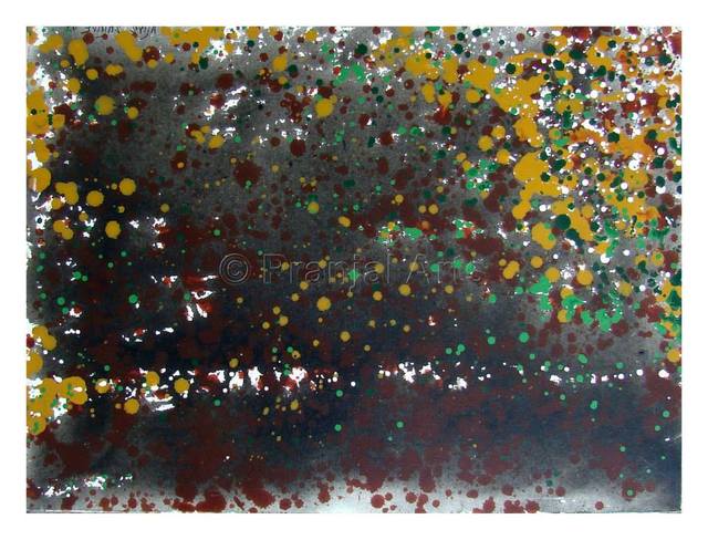 Artist Pranjal Arts. 'Dots Of Colors' Artwork Image, Created in 2019, Original Painting Acrylic. #art #artist