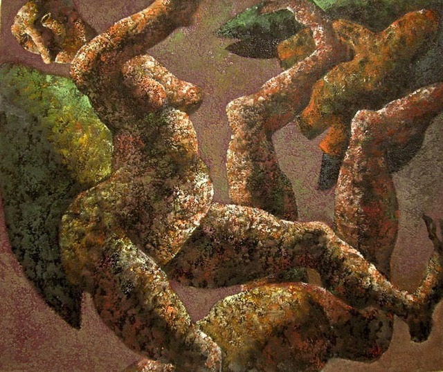 Nadia Pronina  'The Seizure', created in 2008, Original Painting Oil.