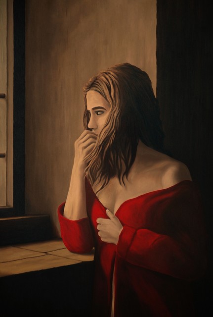 Artist Peter Seminck. 'Doubt' Artwork Image, Created in 2020, Original Painting Acrylic. #art #artist