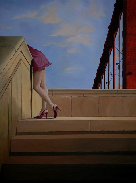 Peter Seminck  'Stairway To Heaven', created in 2016, Original Painting Acrylic.