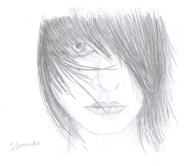 Samuel Grounds  'The Glare', created in 2007, Original Drawing Pencil.