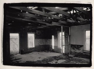 Rachel Schneider: 'Big Bend 2', 2002 Black and White Photograph, Interior. 