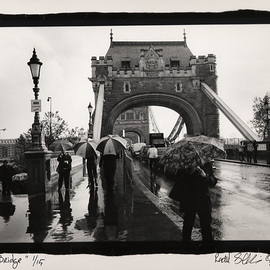 Rachel Schneider: 'London 11', 2002 Black and White Photograph, Cityscape. 