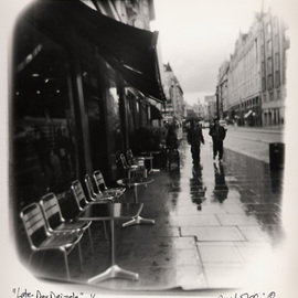Rachel Schneider: 'London 2', 2002 Black and White Photograph, Cityscape. Artist Description: This image is titled 