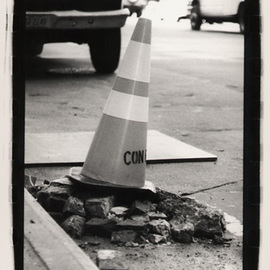 Rachel Schneider: 'New York 4', 2002 Black and White Photograph, Cityscape. 