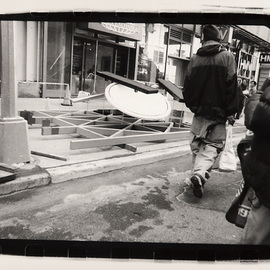 Rachel Schneider: 'New York 5', 2002 Black and White Photograph, Cityscape. 
