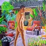 gay art paintings queer By Raphael Perez  Israeli Painter 