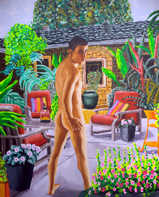 Artist Raphael Perez  Israeli Painter . 'Gay Art Paintings Queer' Artwork Image, Created in 2017, Original Photography Color. #art #artist