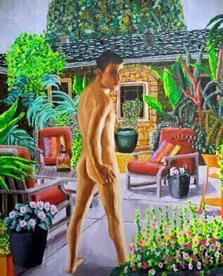 Raphael Perez: 'gay art paintings queer artist raphael perez ', 2017 Acrylic Painting, nudes. Article about Raphael Perez homosexual gay art paintingsPride and Prejudice on Raphael Perezs ArtworkRaphael Perez, born in 1965, studied art at the College of Visual Arts in Beer Sheva, and from 1995 has been living and working in his studio in Tel Aviv.  Today Perez plays an important ...