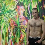 Gay Painter Queer Artist, Raphael Perez  Israeli Painter 