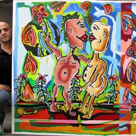 Paint Like A Child, Raphael Perez  Israeli Painter 