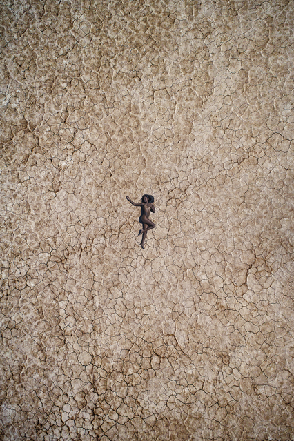 Artist Raf Willems. 'Chauntel In The Desert' Artwork Image, Created in 2019, Original Photography Digital. #art #artist
