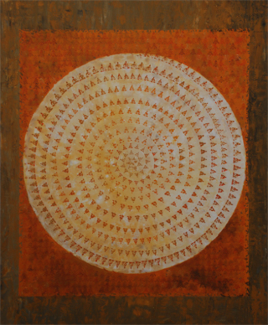 Artist Ram Thorat. 'Buddha Mandala' Artwork Image, Created in 2011, Original Painting Acrylic. #art #artist