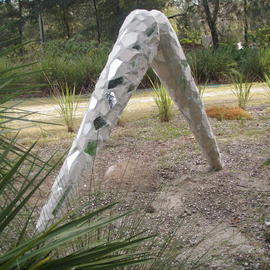 Randy Cousins: 'Balance', 2012 Mixed Media Sculpture, nature. 