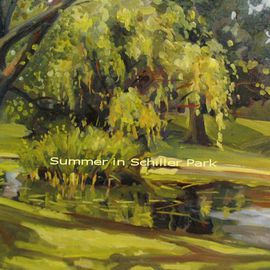 Ron Anderson: 'Summer in Schiller Park', 2008 Oil Painting, Landscape. Artist Description:  Original oil painting by artist Ron Anderson. Painting entitled Summer in Schiller Park. Painted en plein air in German Village. Painting is priced and sold unframed. Buyer is responsible for all shipping fees, insurance costs and any applicable sales tax and duties. Artist reserves all rights to reproduction ...