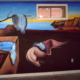 Dali Mural wall By Rebecca L. Baldwin