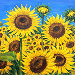 sunflowers By Irina Redine