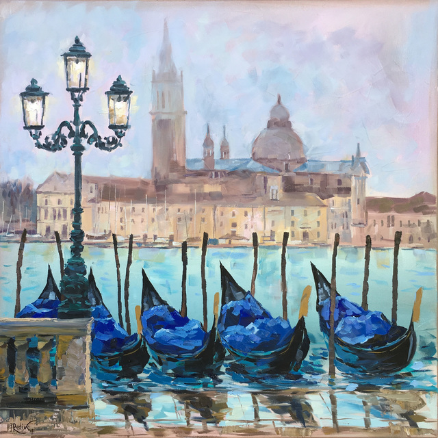 Irina Redine  'Venice', created in 2019, Original Painting Oil.