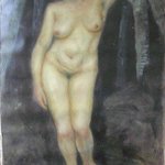 standing nude By Gerald Wolfert