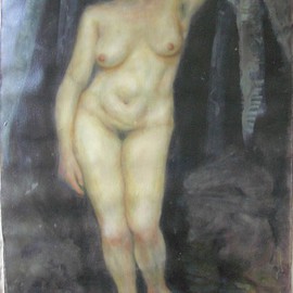 standing nude By Gerald Wolfert
