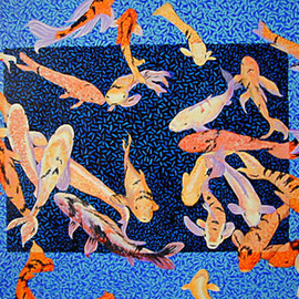 Koi, A Composition of Contrasts  By Renee Rutana