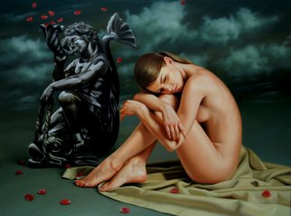 Renso Castaneda: 'No tittle', 2008 Oil Painting, Surrealism.  Oil on canvas ...